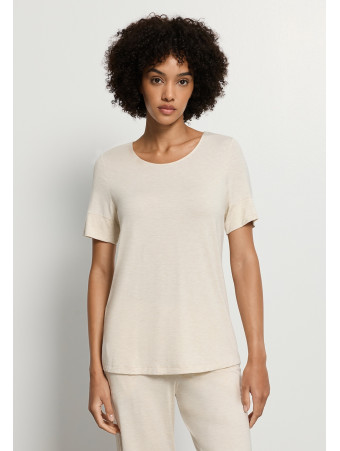 Hanro Short-sleeved Pyjama NATURAL ELEGANCE