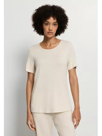 Hanro Short-sleeved Pyjama NATURAL ELEGANCE