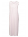 FÉRAUD Pink sleeveless nightdress COTON