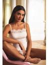 Spaghetti top ivory PLAISIR CARESSE
