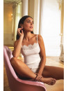 Spaghetti top ivory PLAISIR CARESSE