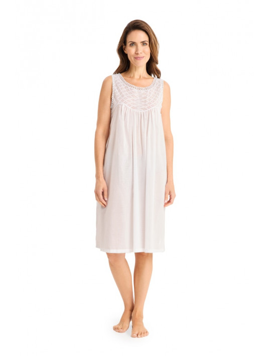 Feraud Chemise de nuit sans manches COTON
