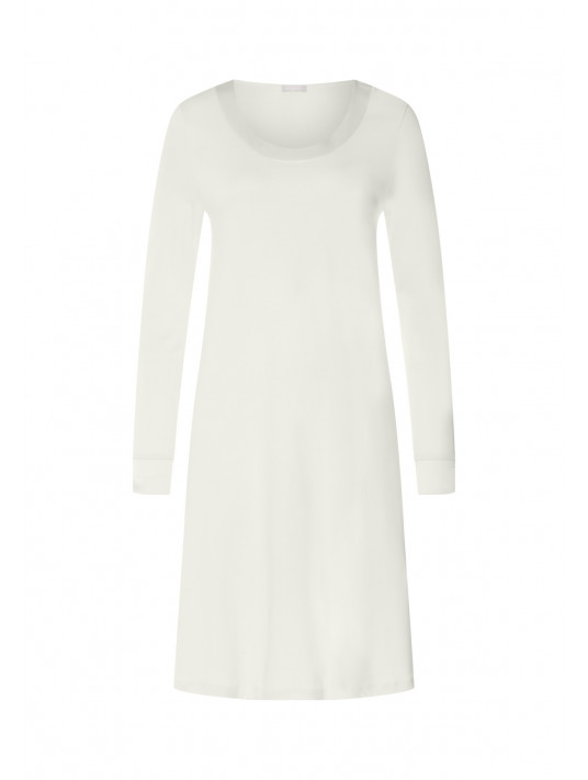 HANRO Long-sleeve nightdress COTON ANILLA