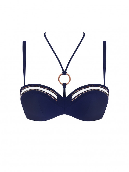 LISE CHARMEL Padded bandeau bikini top CORDAGE PRECIEUX