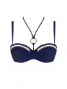 LISE CHARMEL Padded bandeau bikini top CORDAGE PRECIEUX