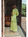 MARJOLAINE Chemise de nuit Poncho Tilleul CALISTA