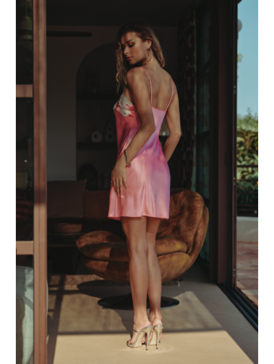 MARJOLAINE Combinette en soie CAMELIA