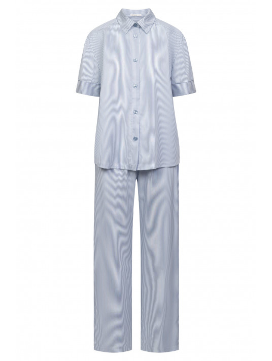 FÉRAUD Striped short-sleeve pyjamas TENCEL