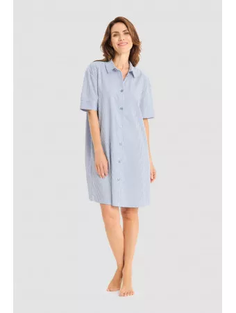 FÉRAUD chemise de nuit rayée TENCEL