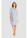 FÉRAUD chemise de nuit rayée TENCEL