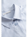 FÉRAUD Striped cotton nightshirt TENCEL
