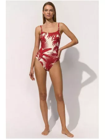 maryan mehlhorn Maillot une pièce rouge