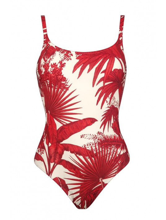 Maryan Mehlhorn  one-piece swimsuit Red