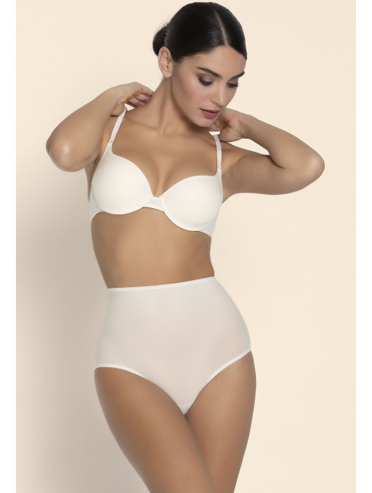 Lise Charmel Slip haut opaque écru SENSATION PLAISIR