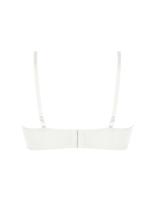 Lise charmel Bandeau padded bra ivory SENSATION PLAISIR