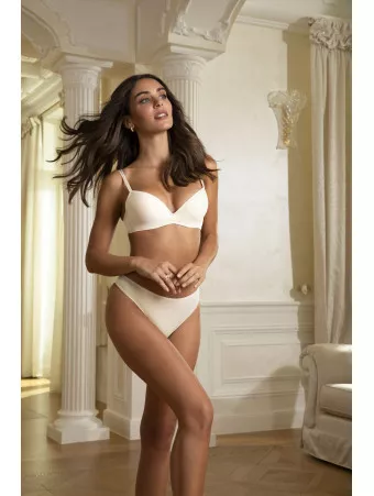 Lise charmel Soutien-gorge bandeau coque écru SENSATION PLAISIR