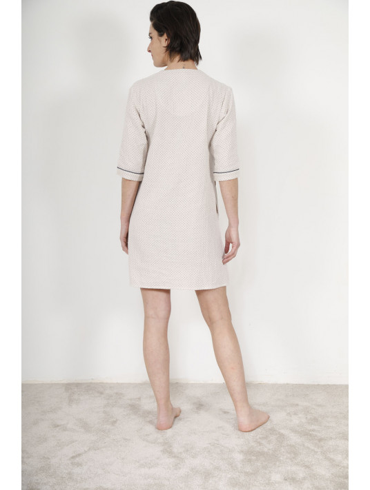 Cotton gauze night dress WENDIE