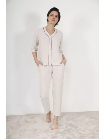 Cotton gauze pyjama WENDIE Pilus
