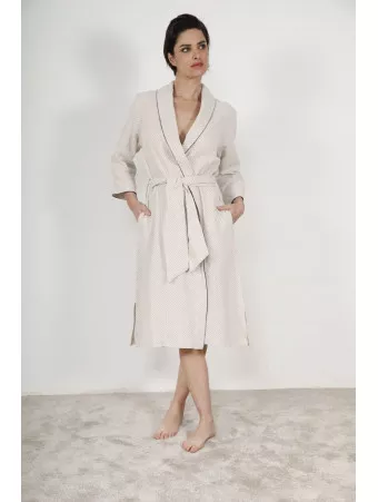 Pilus Cotton gauze Bathrobe WENDIE