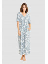 Feraud Short-sleeved printed nightgown