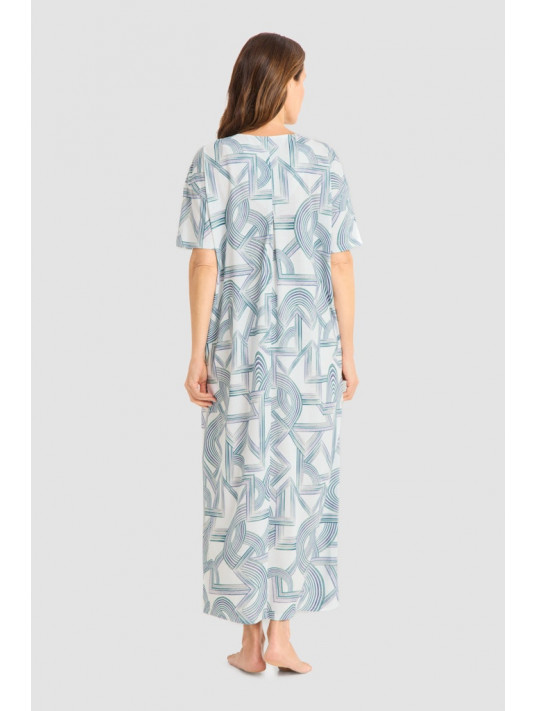 Feraud Short-sleeved printed nightgown