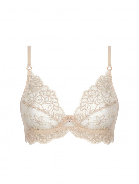 Lise Charmel Glamour triangle bra nude ELEGANCE ARTIST