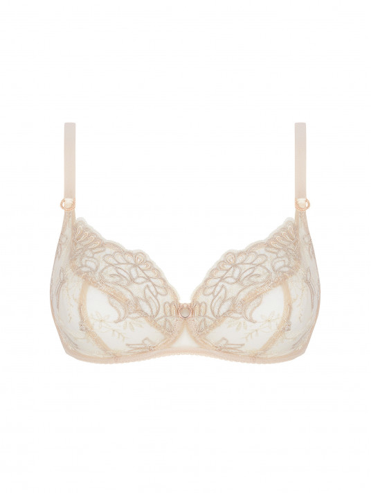 Lise Charmel Deep half cup bra nude ELEGANCE ARTIST