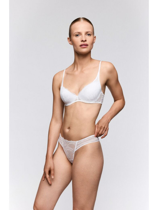 Sarda White Padded bra LISA