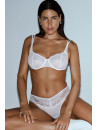 SArda white Half cup bra LISA