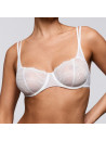 SArda white Half cup bra LISA