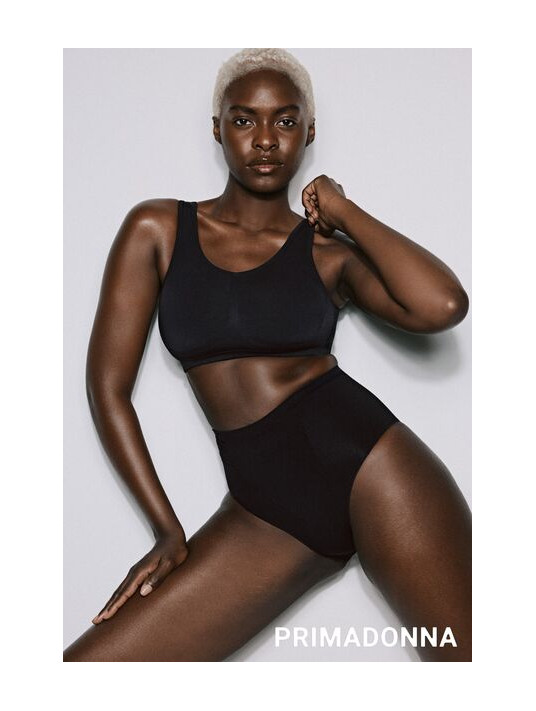 Prima Donna Slip haut gainant noir NUDDA