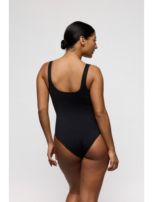 Prima donna Black wire free shaping bodysuit NUDDA