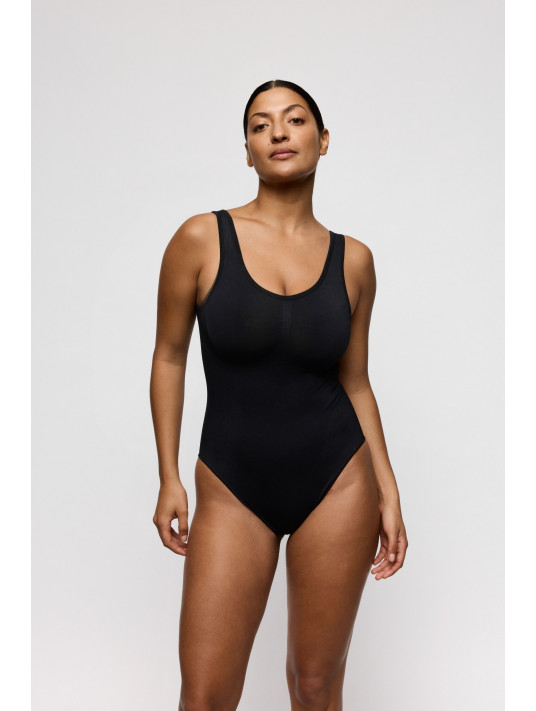Prima donna Black wire free shaping bodysuit NUDDA