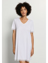 Hanro Short-sleeved cotton nightgown INAYA