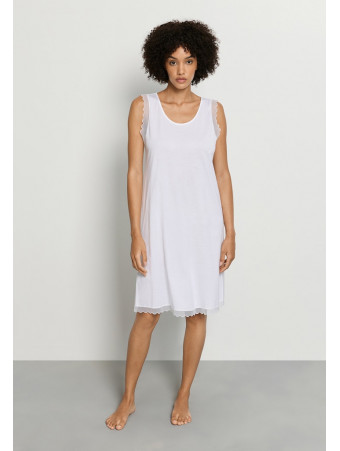 Hanro Sleeveless cotton nightgown INAYA