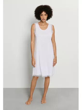 Hanro Chemise de nuit sans manches INAYA