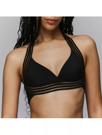 Sarda black bikini Triangle MISS