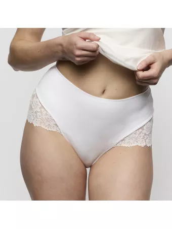 Mari Jo Mari Jo White High-Waist Invisible Panty