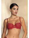 Lise Charmel red Balcony bra SOIR DE VENISE