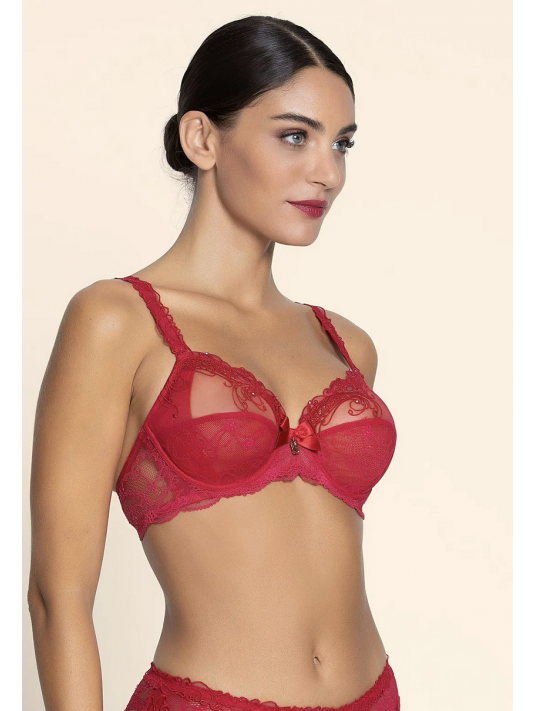 Lise cHarmel Soutien-gorge armatures rouge SOIR DE VENISE