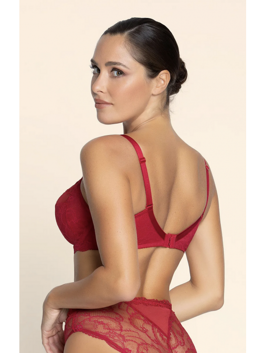 Lise charmel lingerie red Underwired bra SOIR DE VENISE
