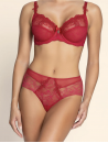 Shorty high waist red SOIR DE VENISE