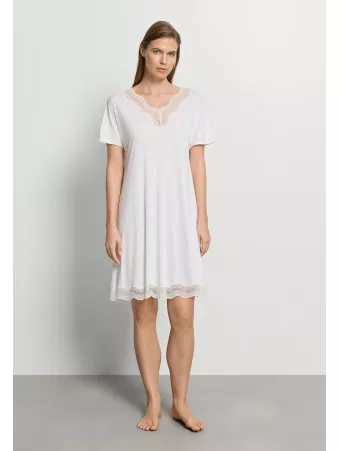 HANRO Chemise de nuit manches courtes modal CIRA