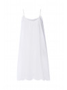 HANRO Chemise de nuit bretelles COTON LUMI