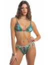 PIN UP STARS Triangle bikini set LION