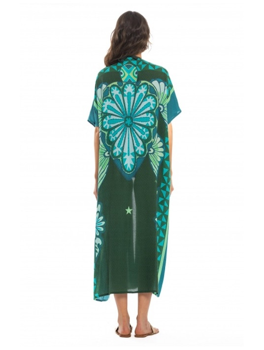PIN UP STARS Kimono with Belt TRIBAL SEA