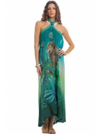 Robe longue Viscose ROI LION