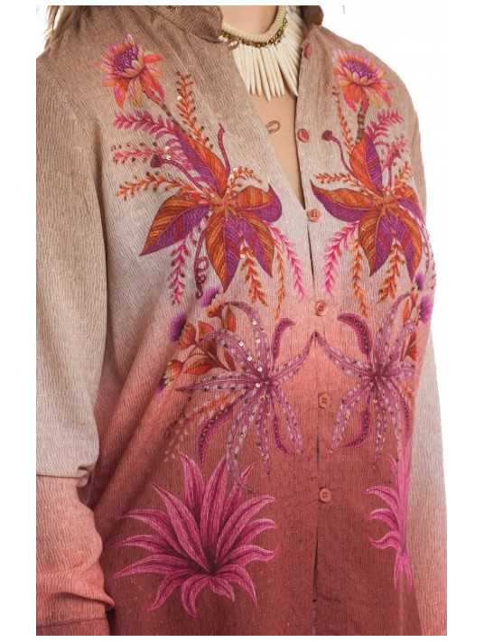 PIN UP STARS Viscose shirt ROI LION