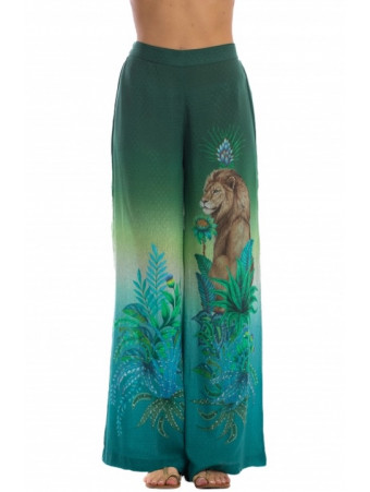 PIN UP STARS Pantalon viscose ROI LION