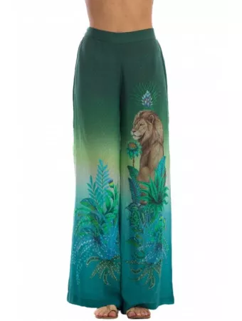 PIN UP STARS Viscose pants ROI LION